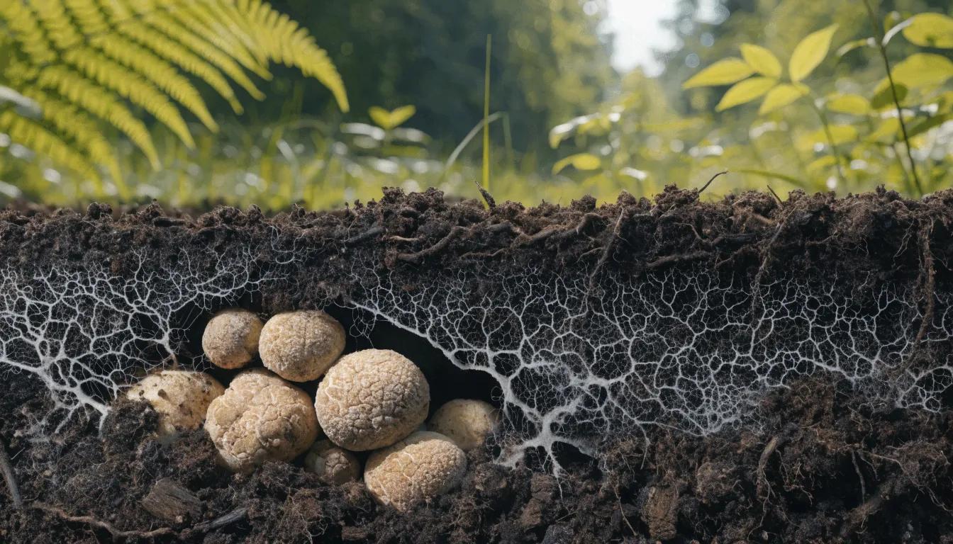 Porque as trufas mágicas crescem debaixo da terra
