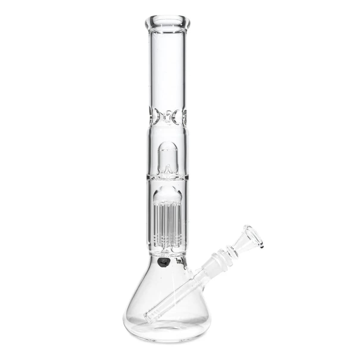 Black Leaf Bong de Gelo em Vidro com Percolador e Difusor Dome