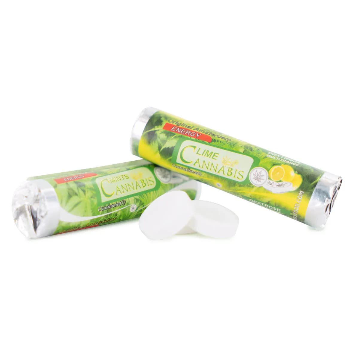 Rebuçados de Dextrose com Canábis