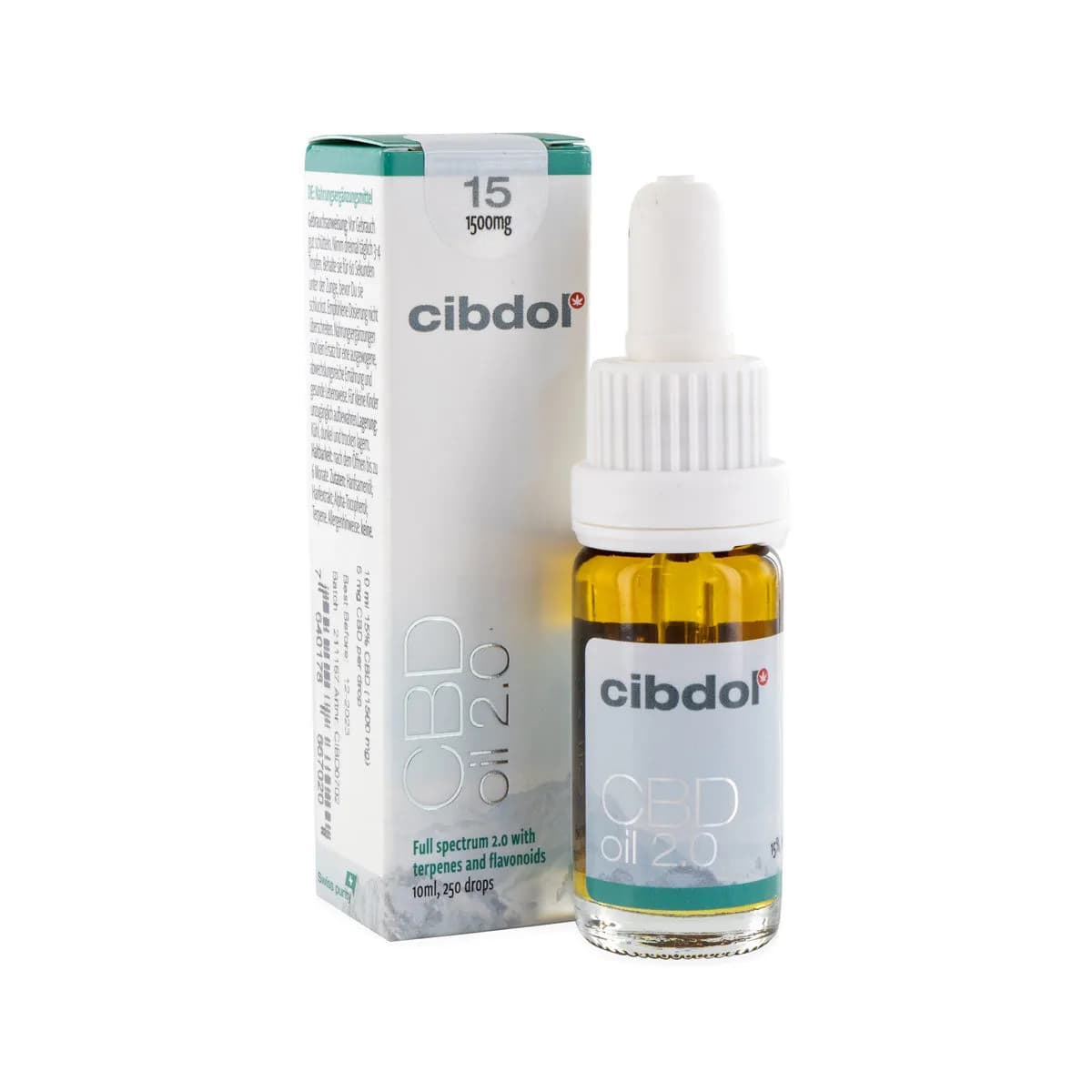 Óleo CBD 15 %