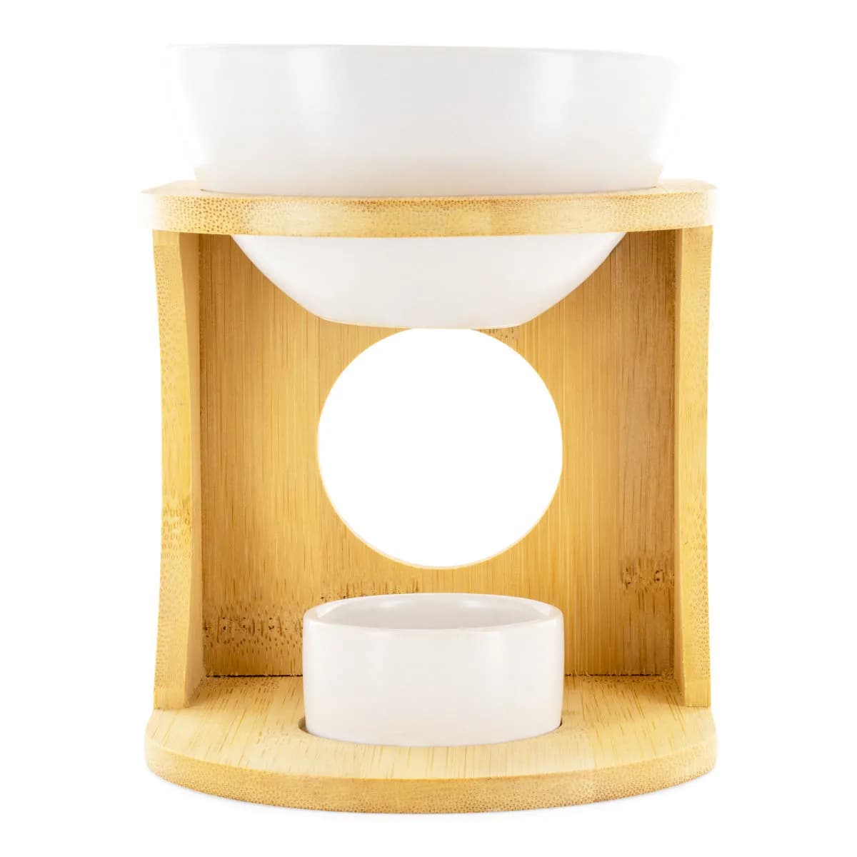 Difusor de Óleo Essencial com Suporte de Bambu