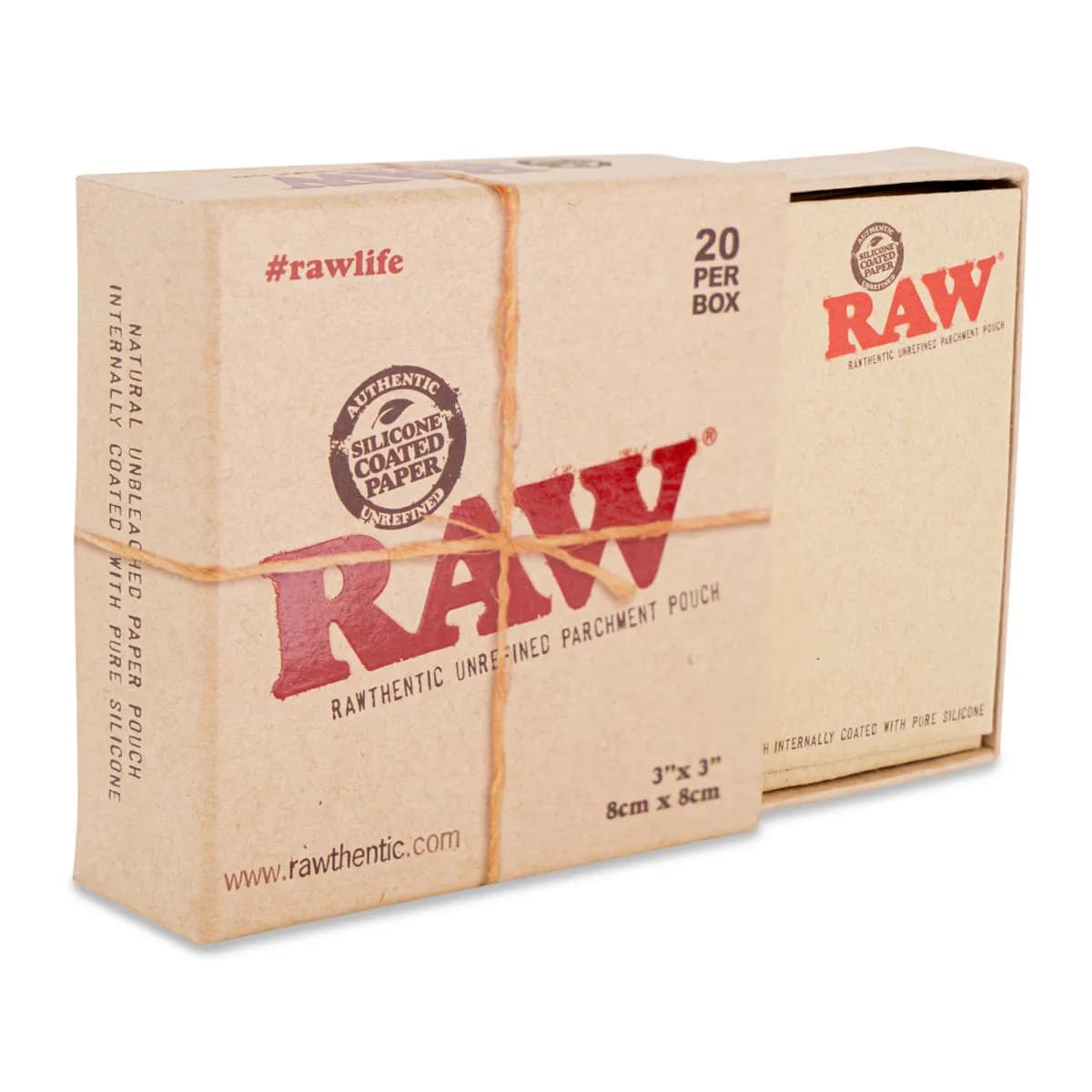 Bolsa de Papel Vegetal com Revestimento de Silicone RAW
