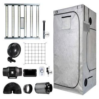 Kit de Estufa de Cultivo 100x100x200
