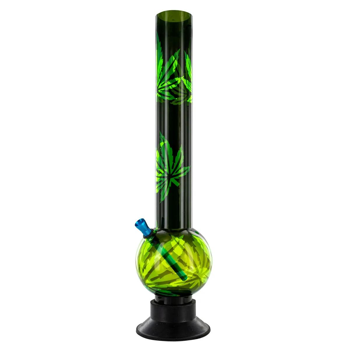 Bong de Acrílico Dark Leaves