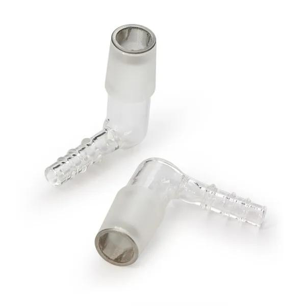 Adaptador de Cotovelo em Vidro Arizer