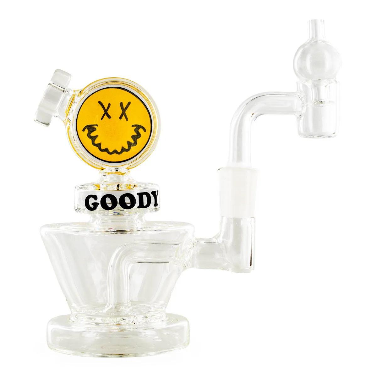 Mini Dab Rig Big Face da Goody Glass
