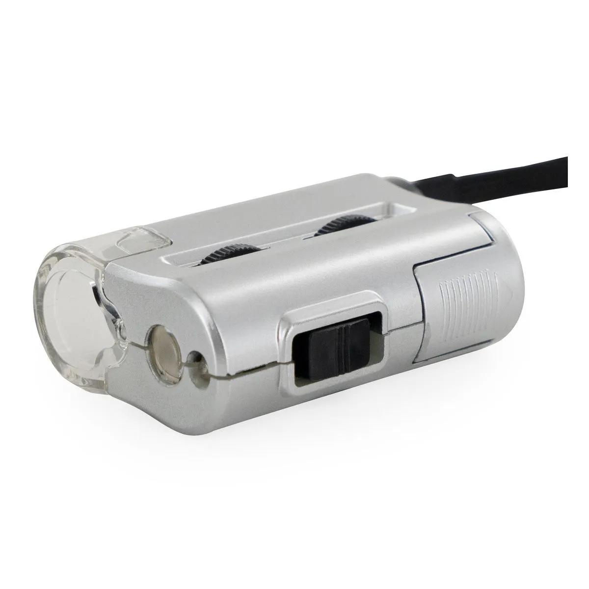 Bud-O-Scope Microscópio de Bolso Zoom 30X-60X