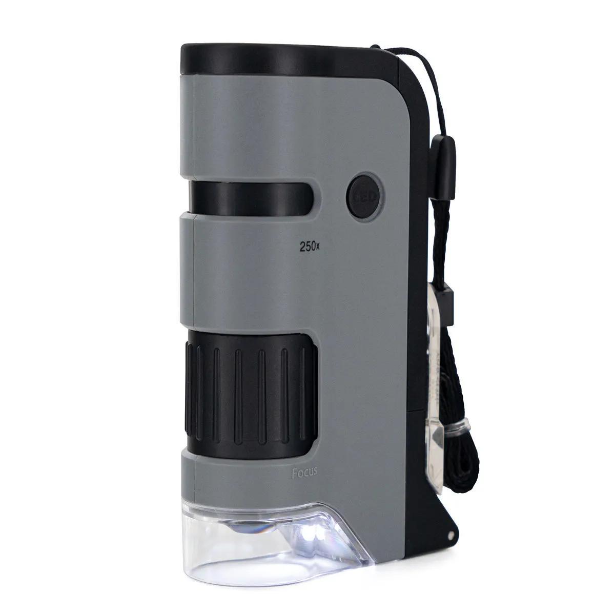 Microscópio de bolso Carson MicroFlip MP-250