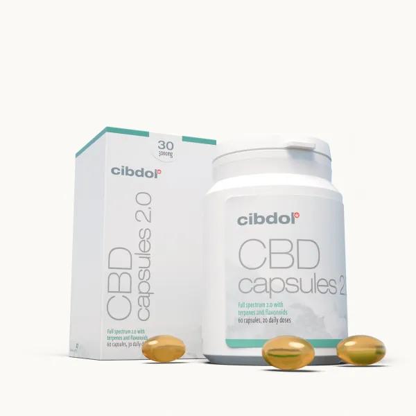 Cápsulas CBD 30 %
