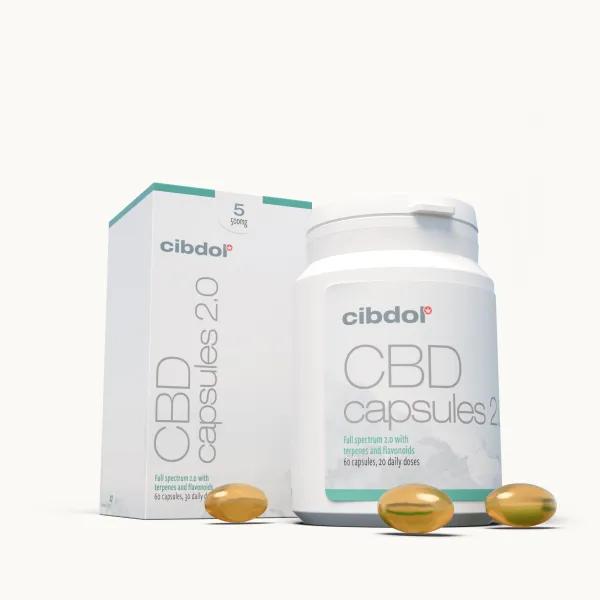 Cápsulas CBD 5 %