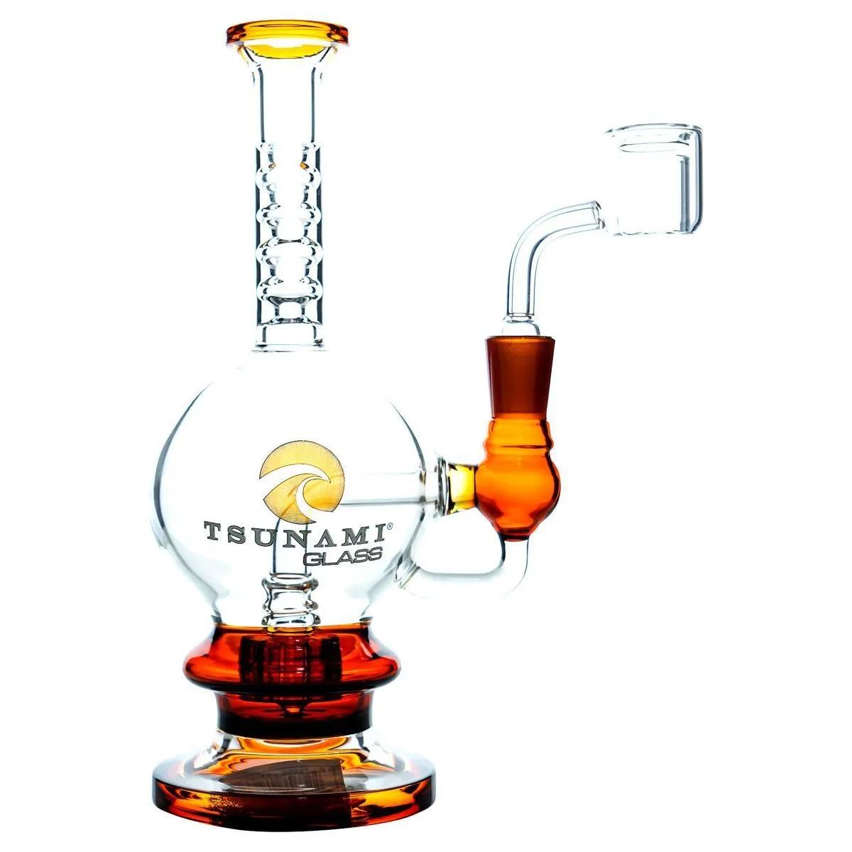 Bong Dab Shower Head 8" (Tsunami Glass)