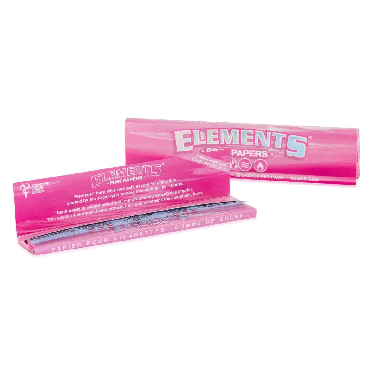 Mortalhas Elements King Size Slim Rosa