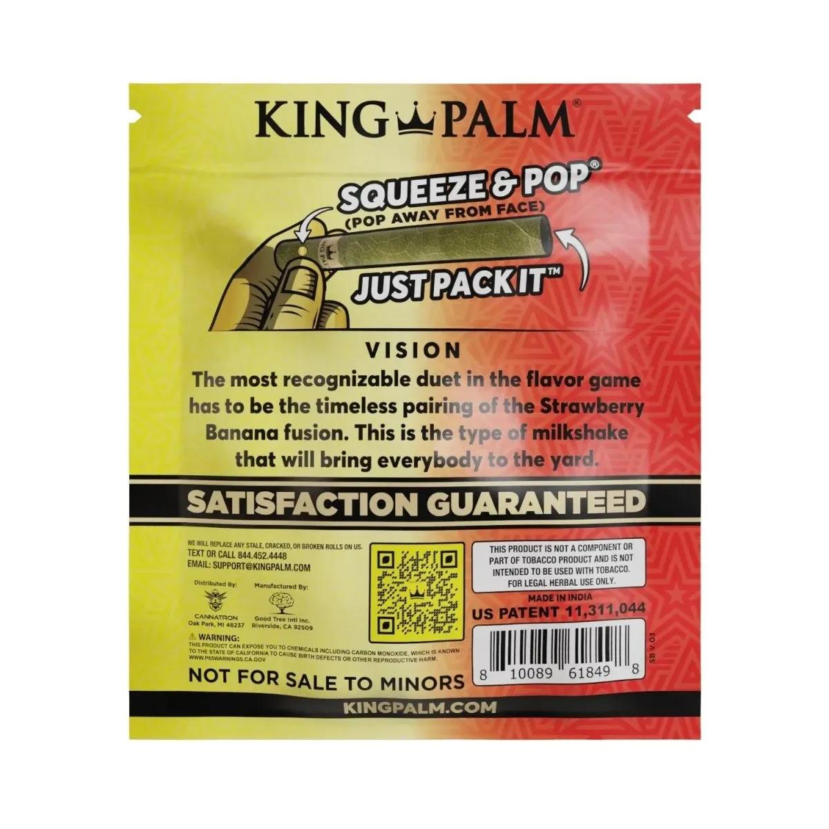 Folha Fusion Flavour 25un (King Palm)