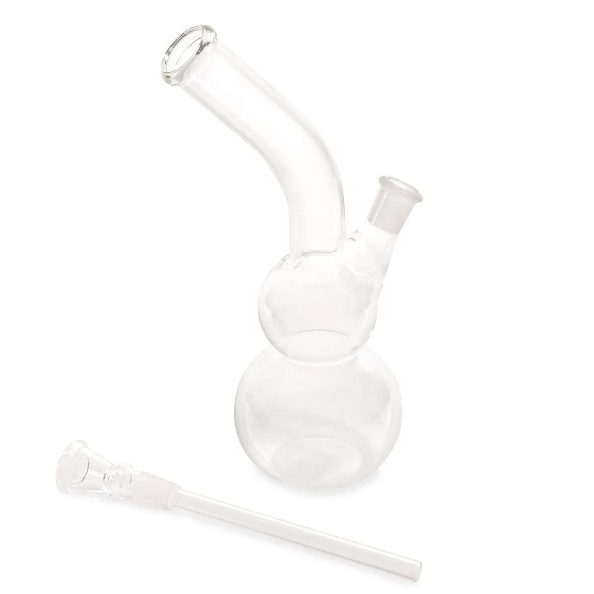 Bong de Vidro Duplo Bowl