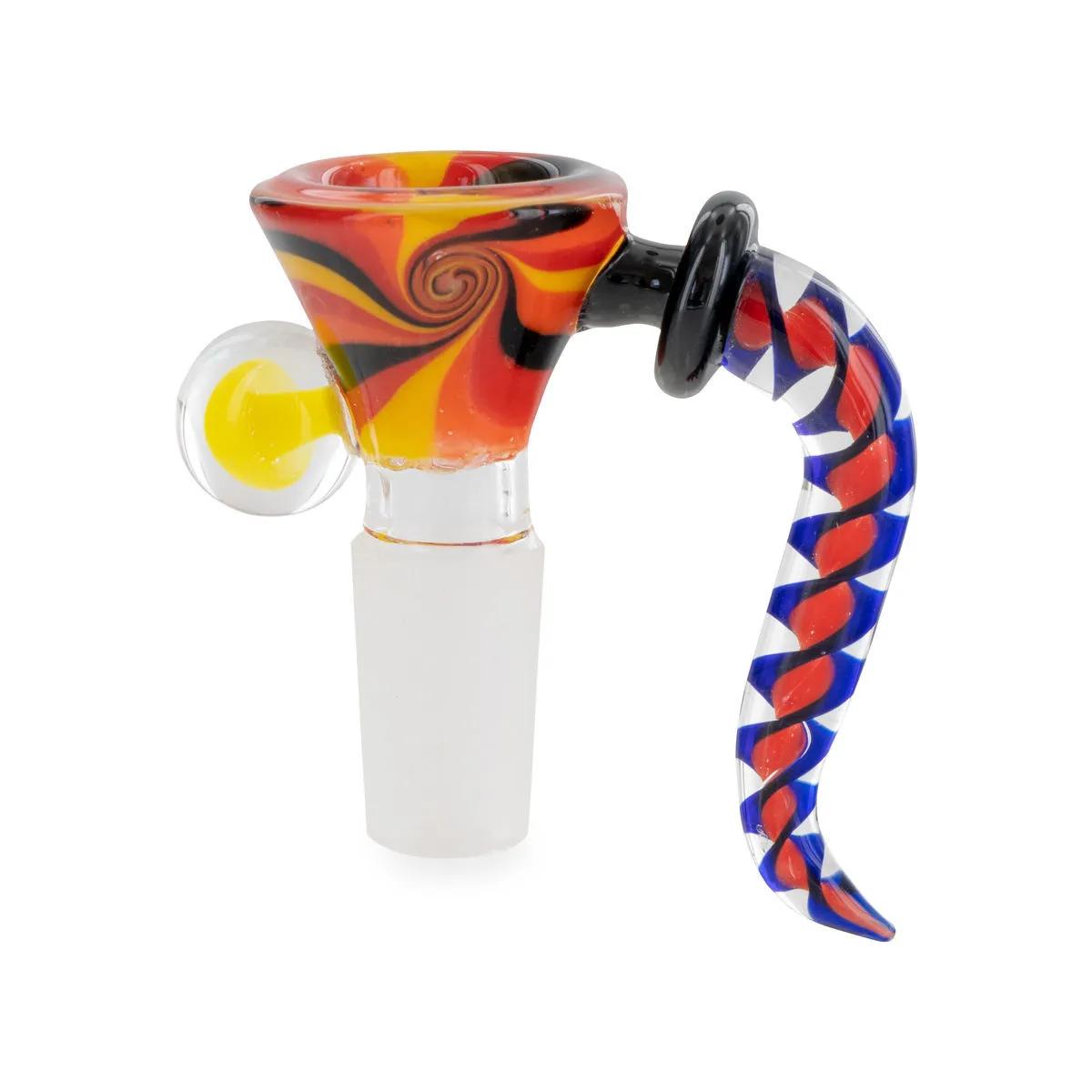 Cuia de Vidro Swirl 14,5 Black Leaf