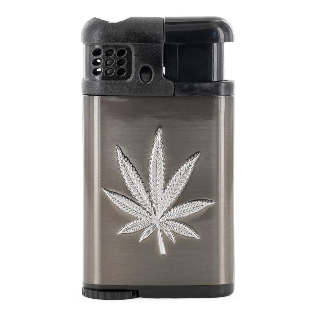 Maçarico de Bolso Green Flame Leaf