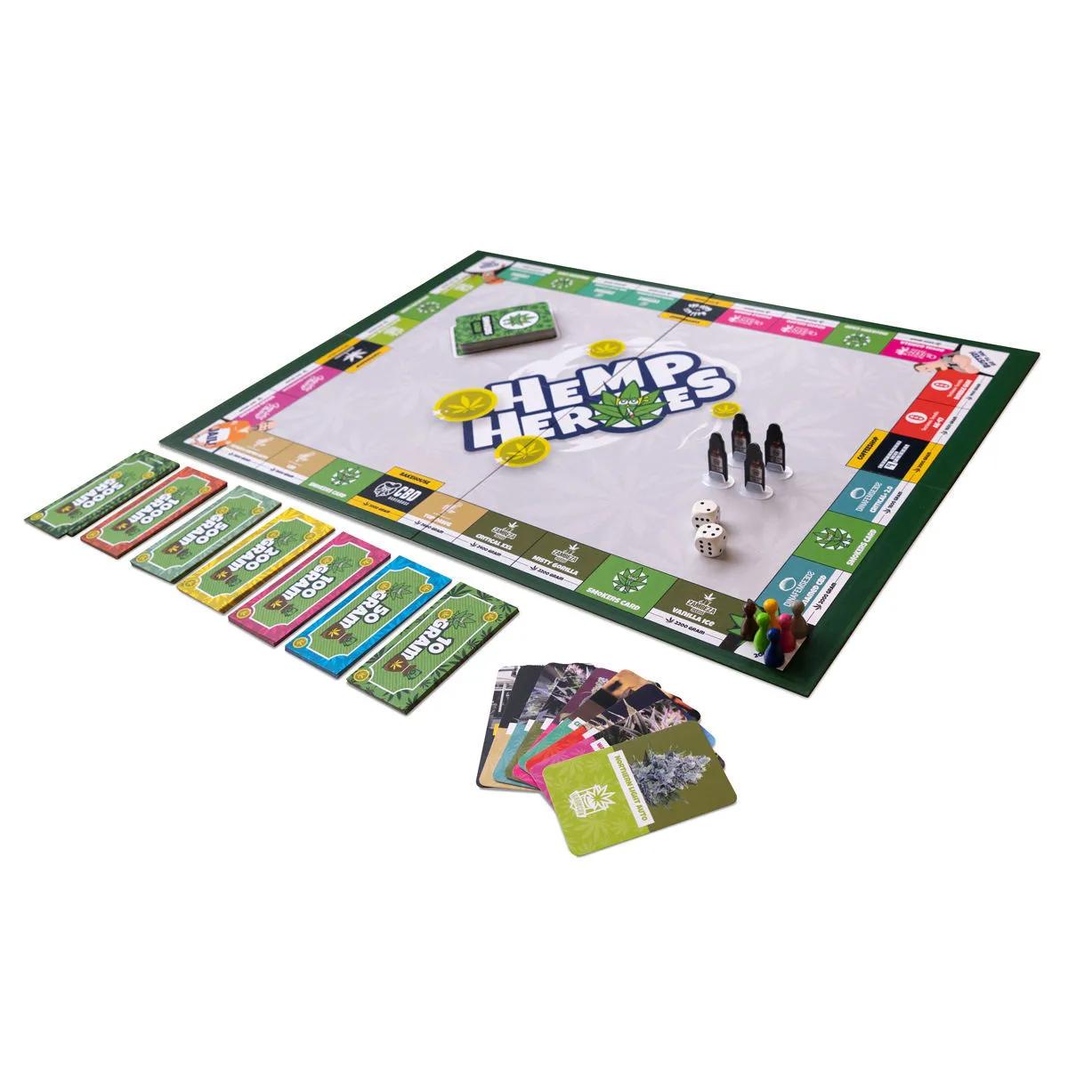 Jogo de Tabuleiro Hemp Heroes