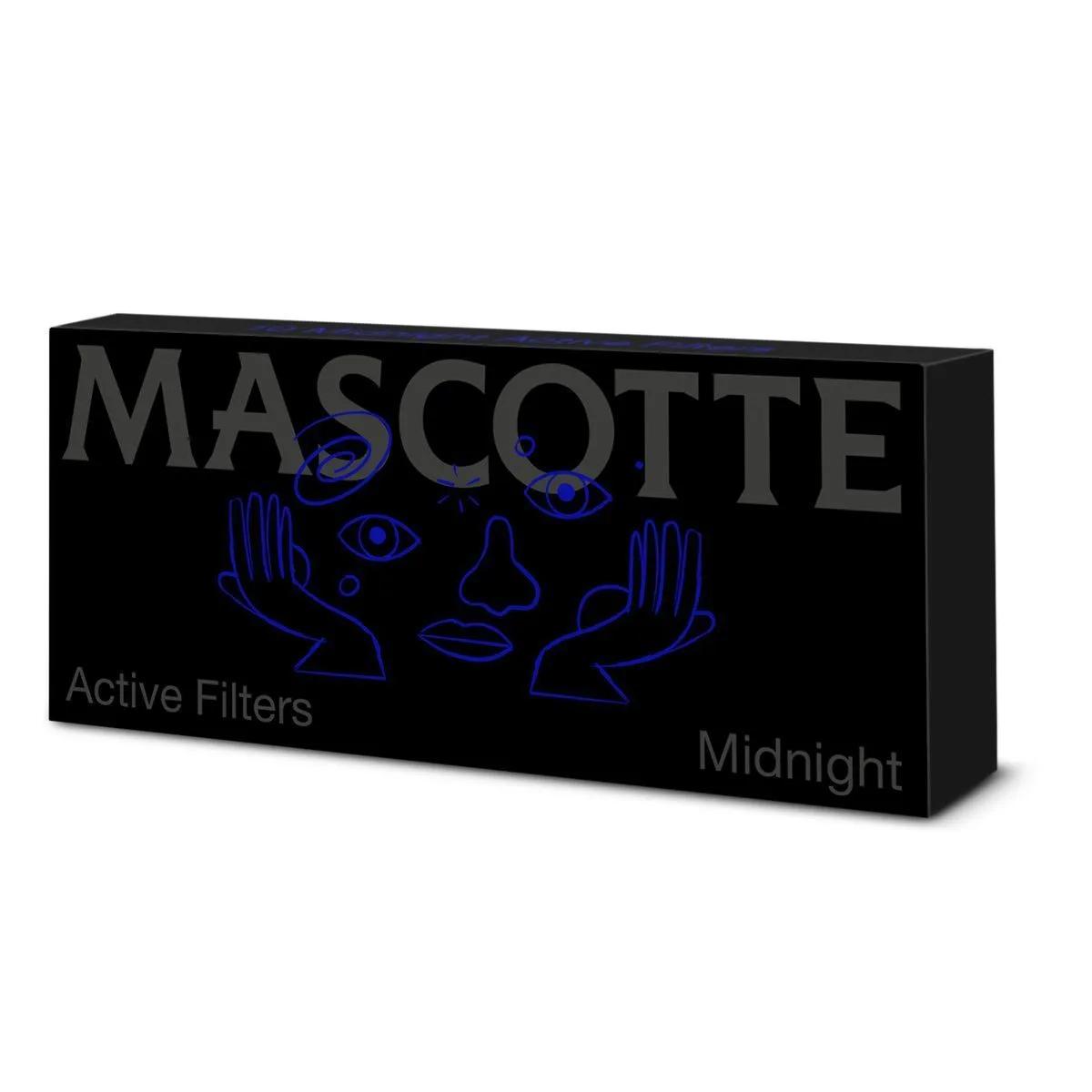 Mascotte Midnight Filtros Slim com Carvão Ativado