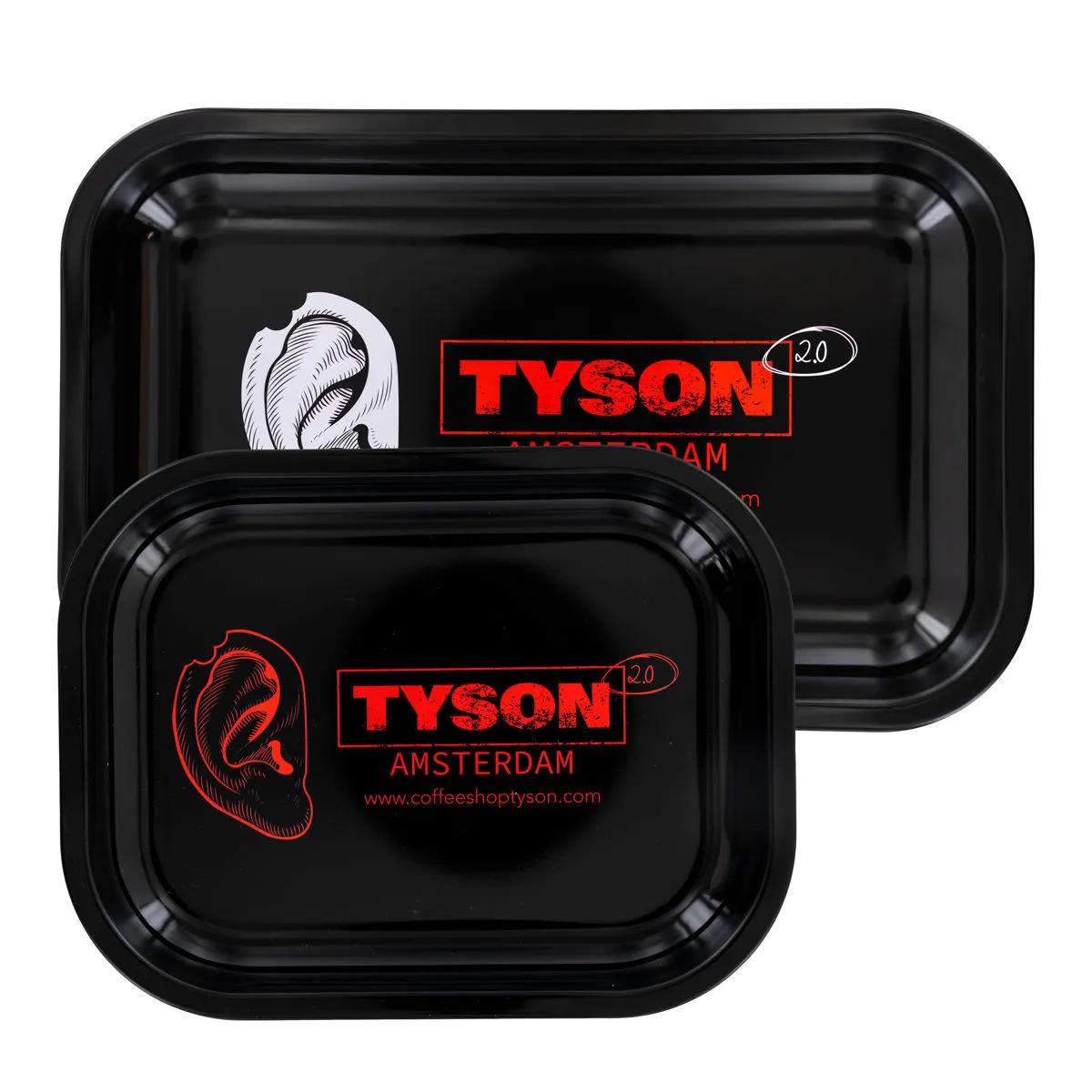 Tabuleiro para Enrolar Metálico Preto "Mike Bite" Tyson 2.0