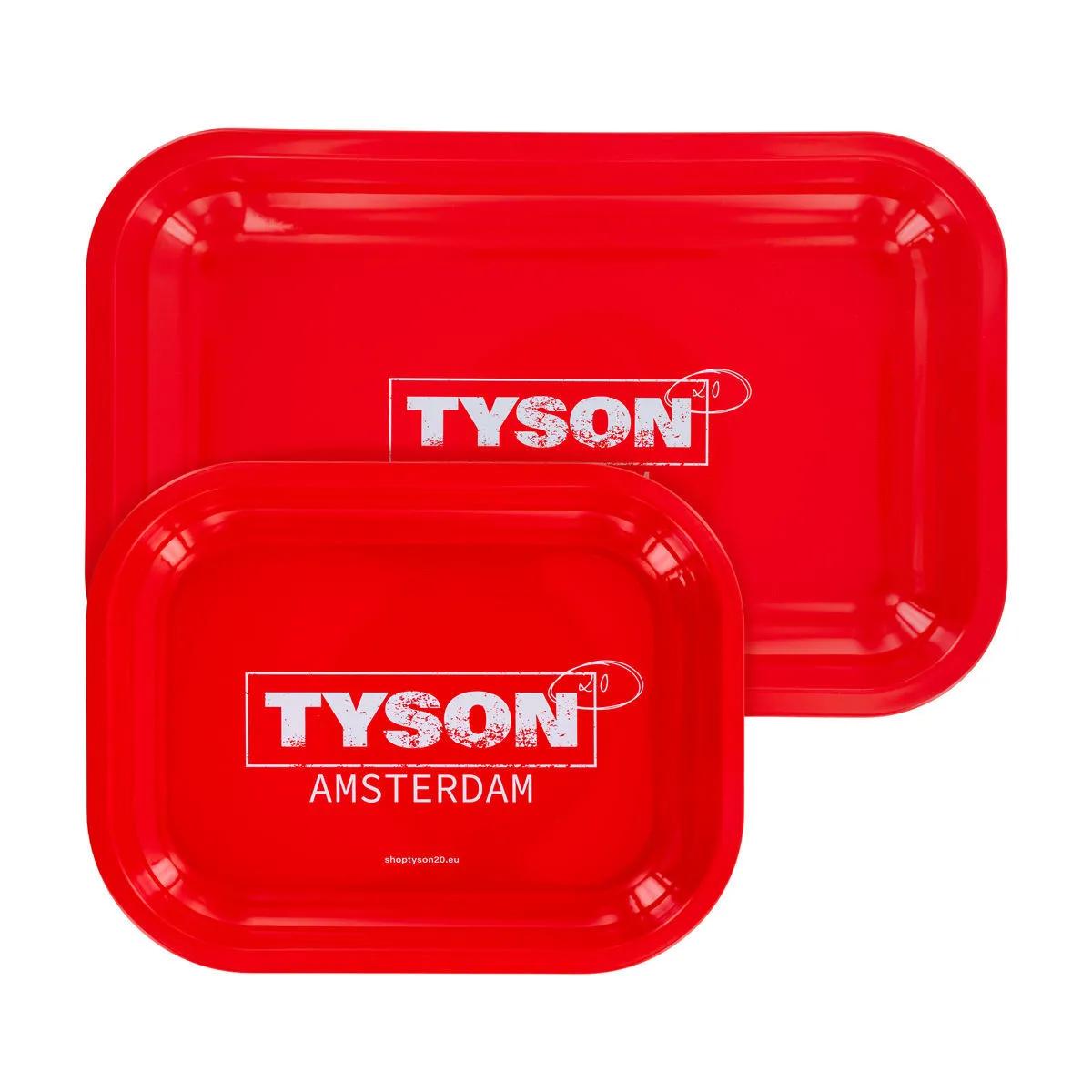 Tabuleiro para Enrolar em Metal Vermelho "Tyson Amsterdam"