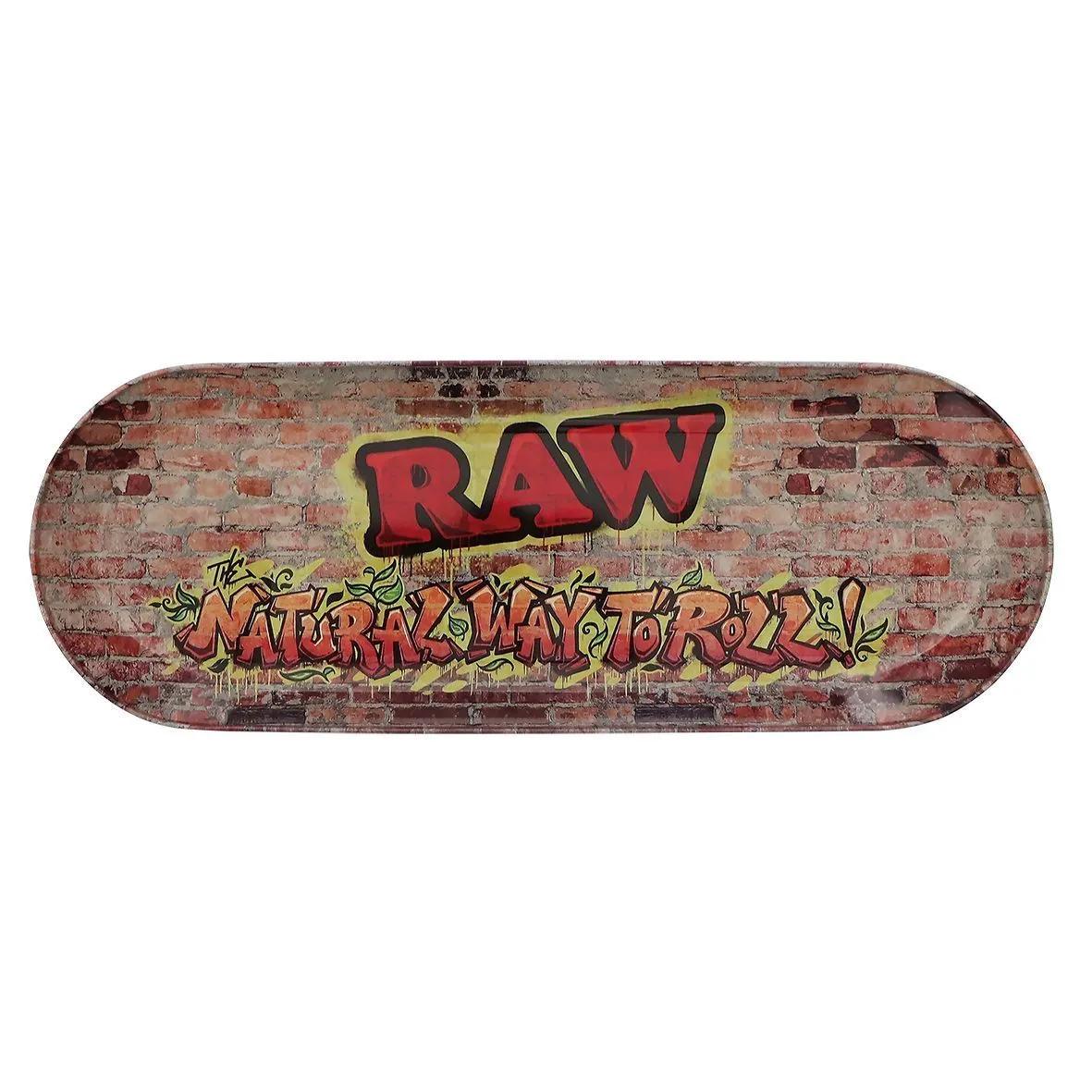 Tabuleiro de Enrolar Metálico RAW Skate Deck