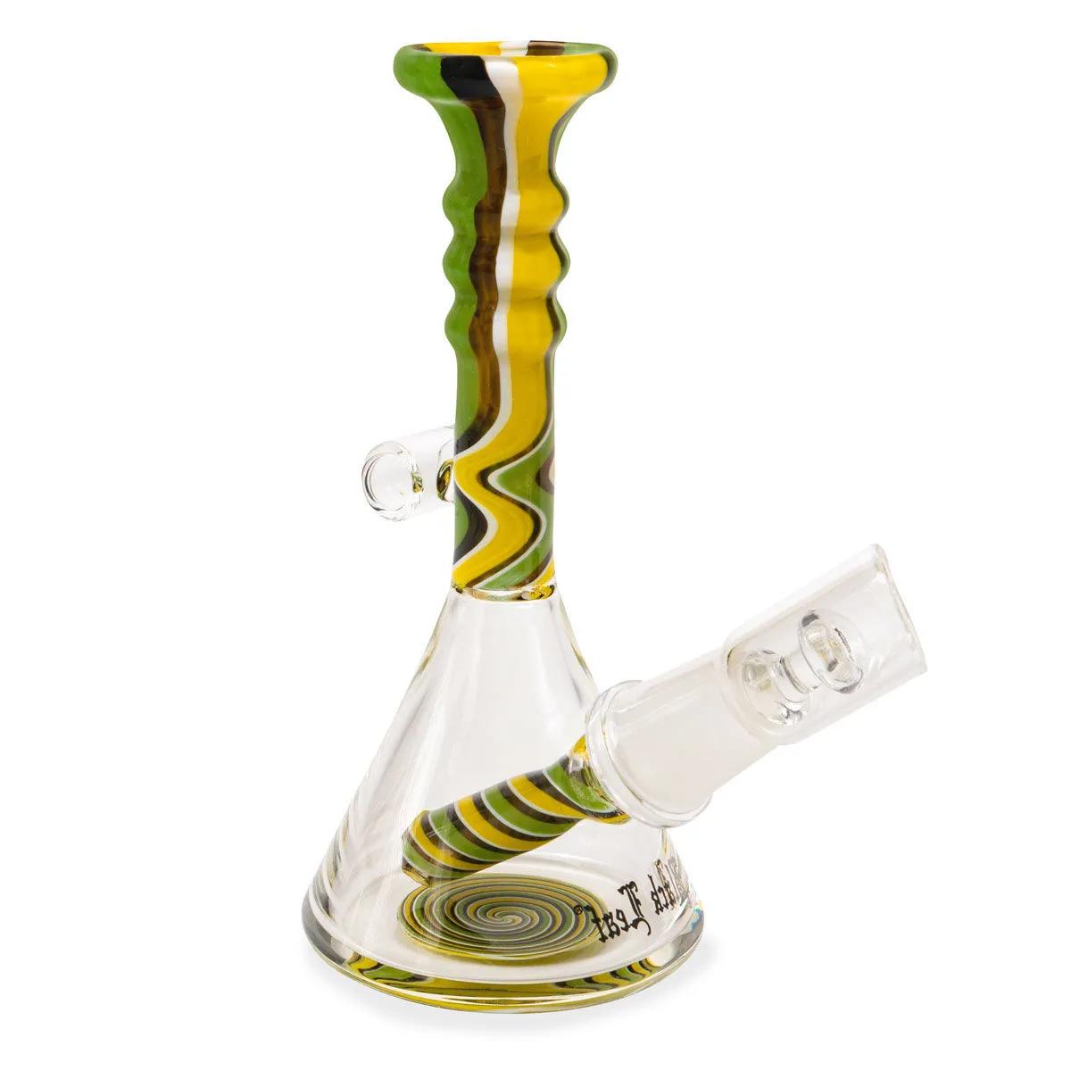 Mini Bong para Óleo Espiral Verde