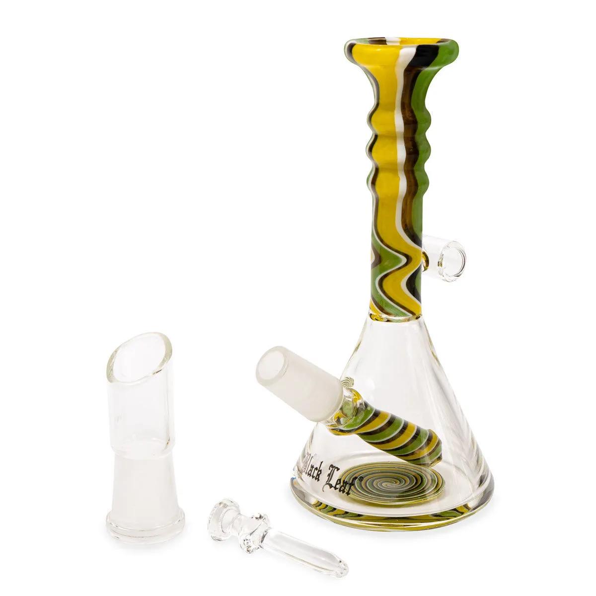 Mini Bong para Óleo Espiral Verde