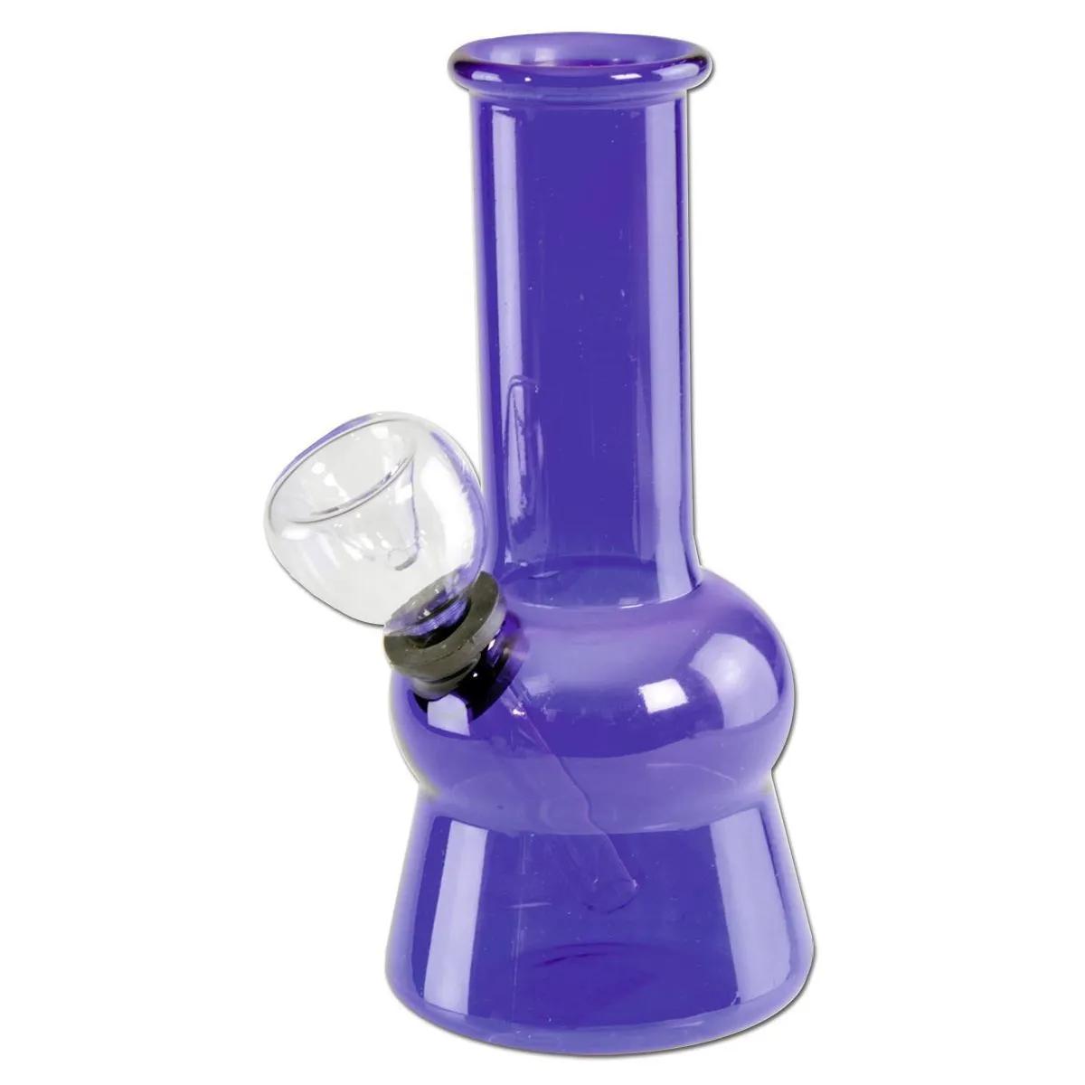 Mini Bong de Vidro Transparente