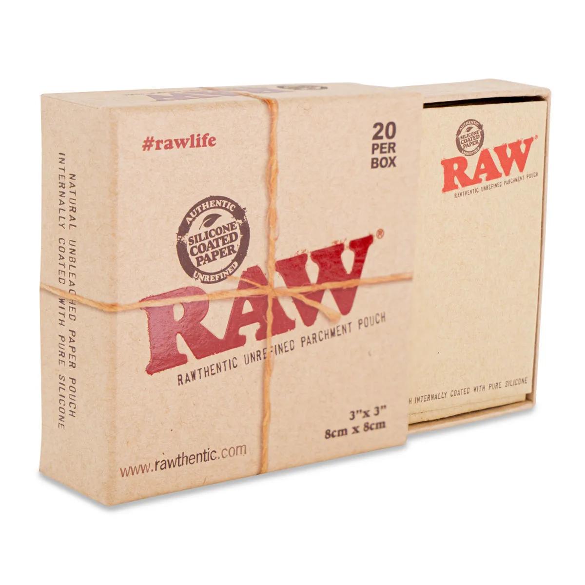 Bolsa de Papel Vegetal com Revestimento de Silicone RAW