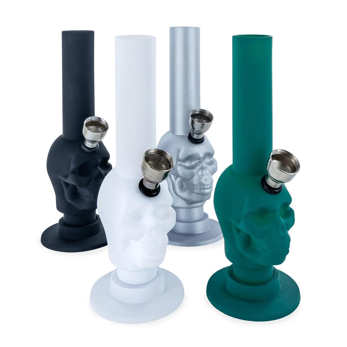 Bong de Acrílico Pequeno com Caveira Champ High