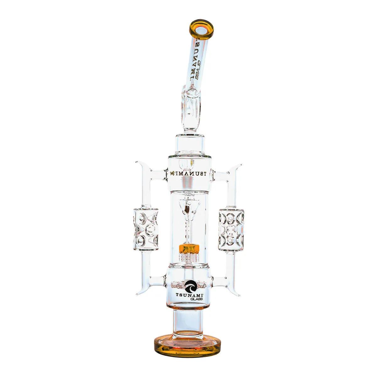 Bong Reciclador Sprinkler Shower Head 20'' (Tsunami Glass)