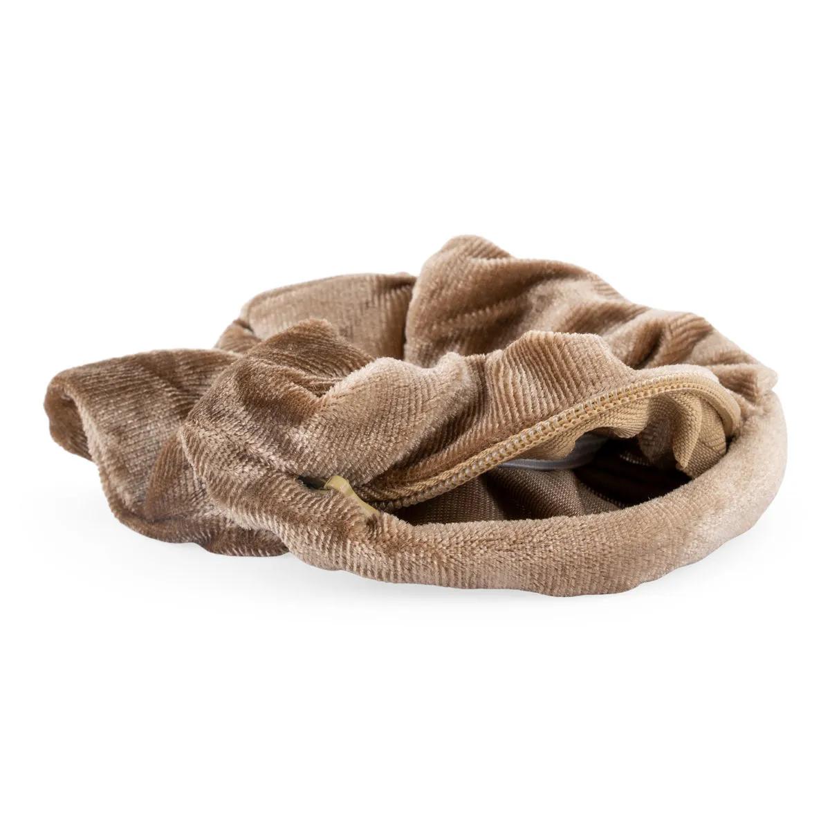 Scrunchie com Compartimento Secreto