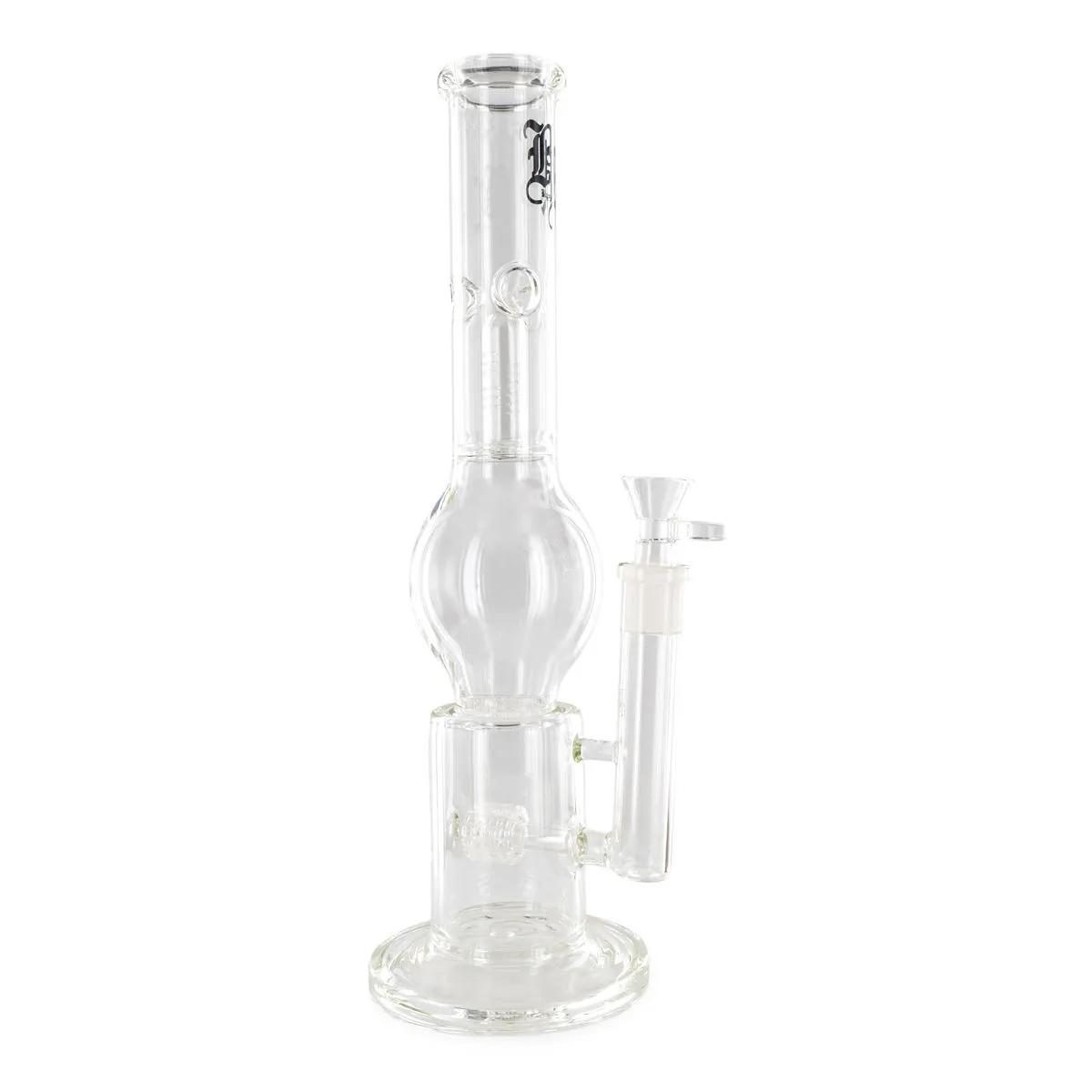 Bong de Vidro Black Leaf com Triplo Percolador