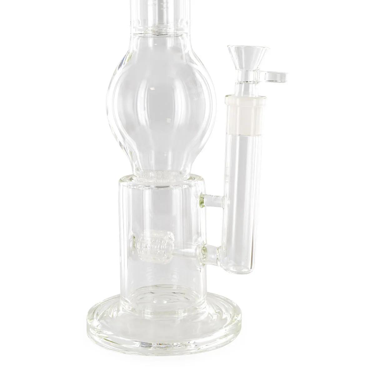 Bong de Vidro Black Leaf com Triplo Percolador