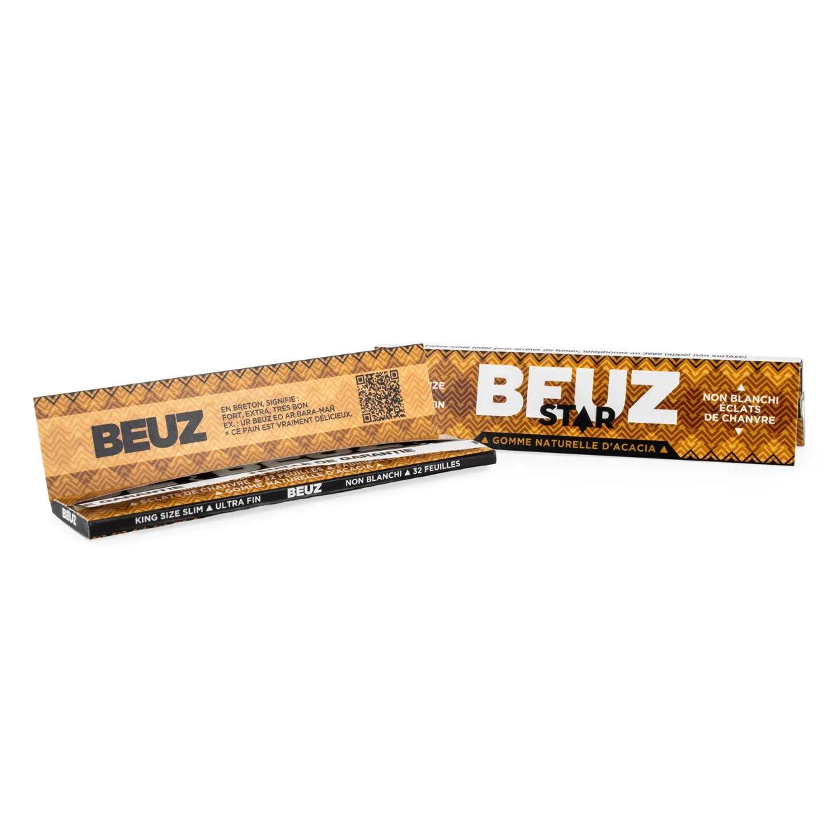 Mortalhas King Size Slim de Cânhamo Não Branqueado