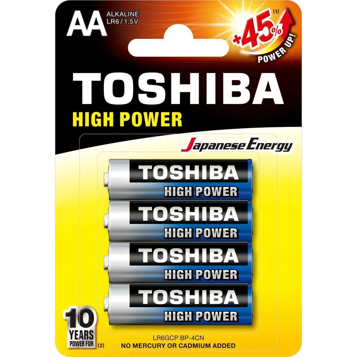 Pilhas Alcalinas AA Toshiba