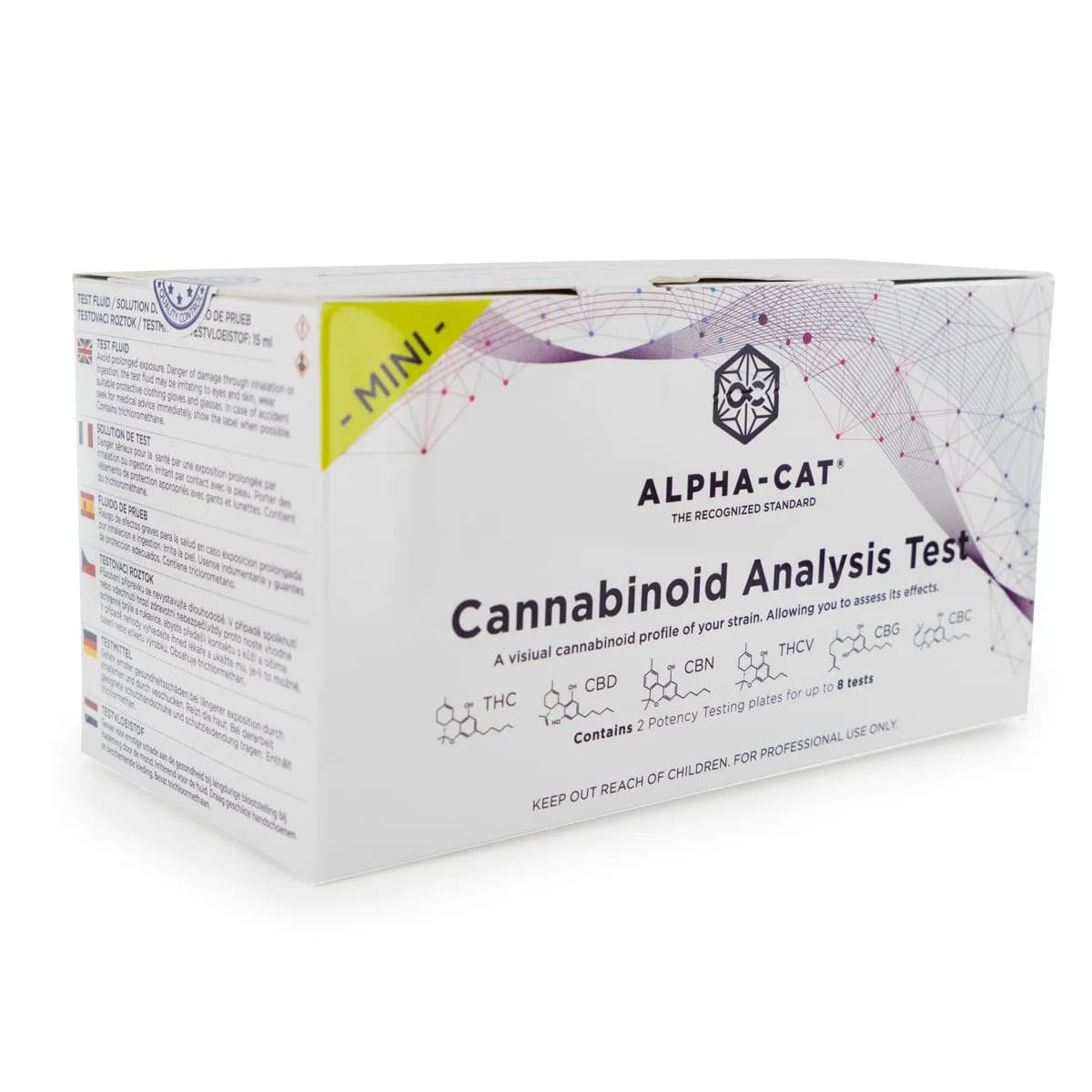 Kit Mini de Teste de Canabinoides Alpha-Cat