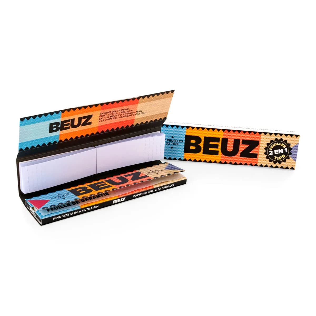 BEUZ Mortalhas King Size Slim + Filtros