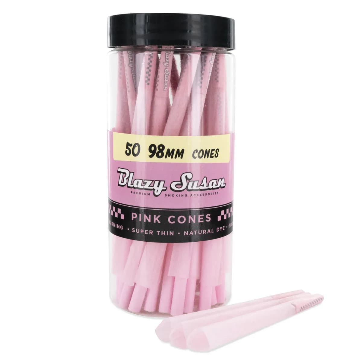 Blazy Susan Cones Pré-Enrolados Veganos