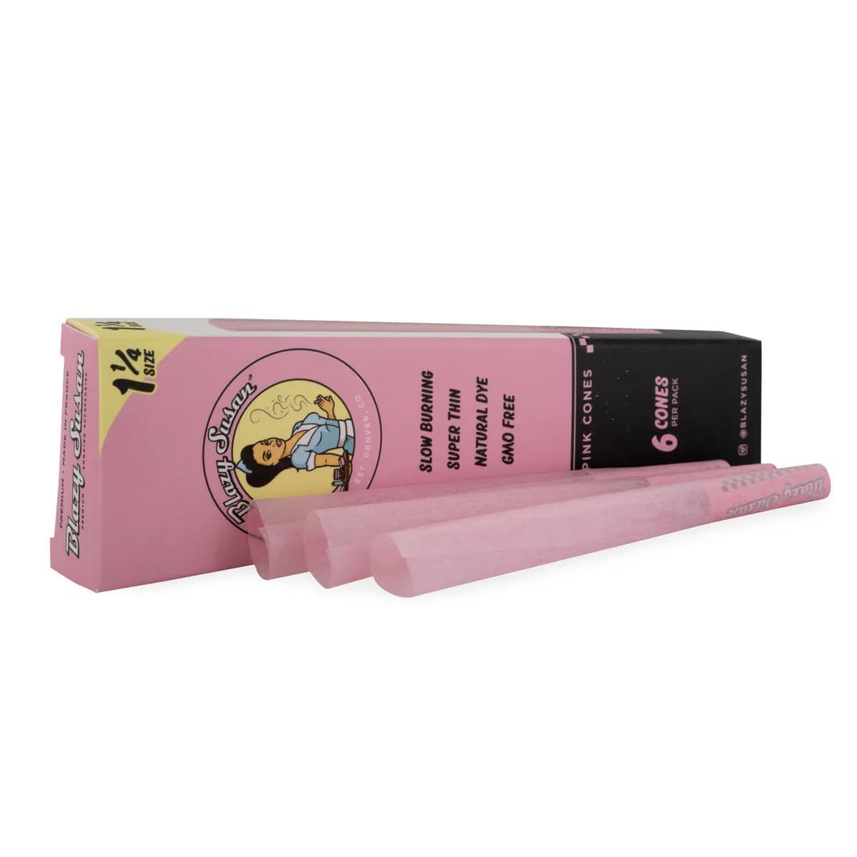 Cones pré-enrolados veganos Blazy Susan 1¼