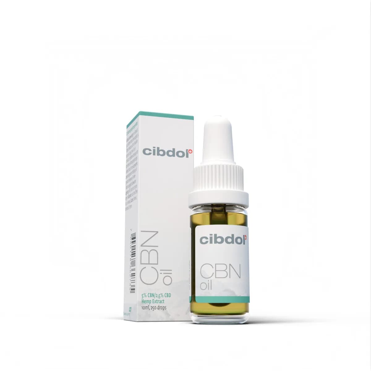 Óleo de CBN 5% + CBD 2,5% Cibdol