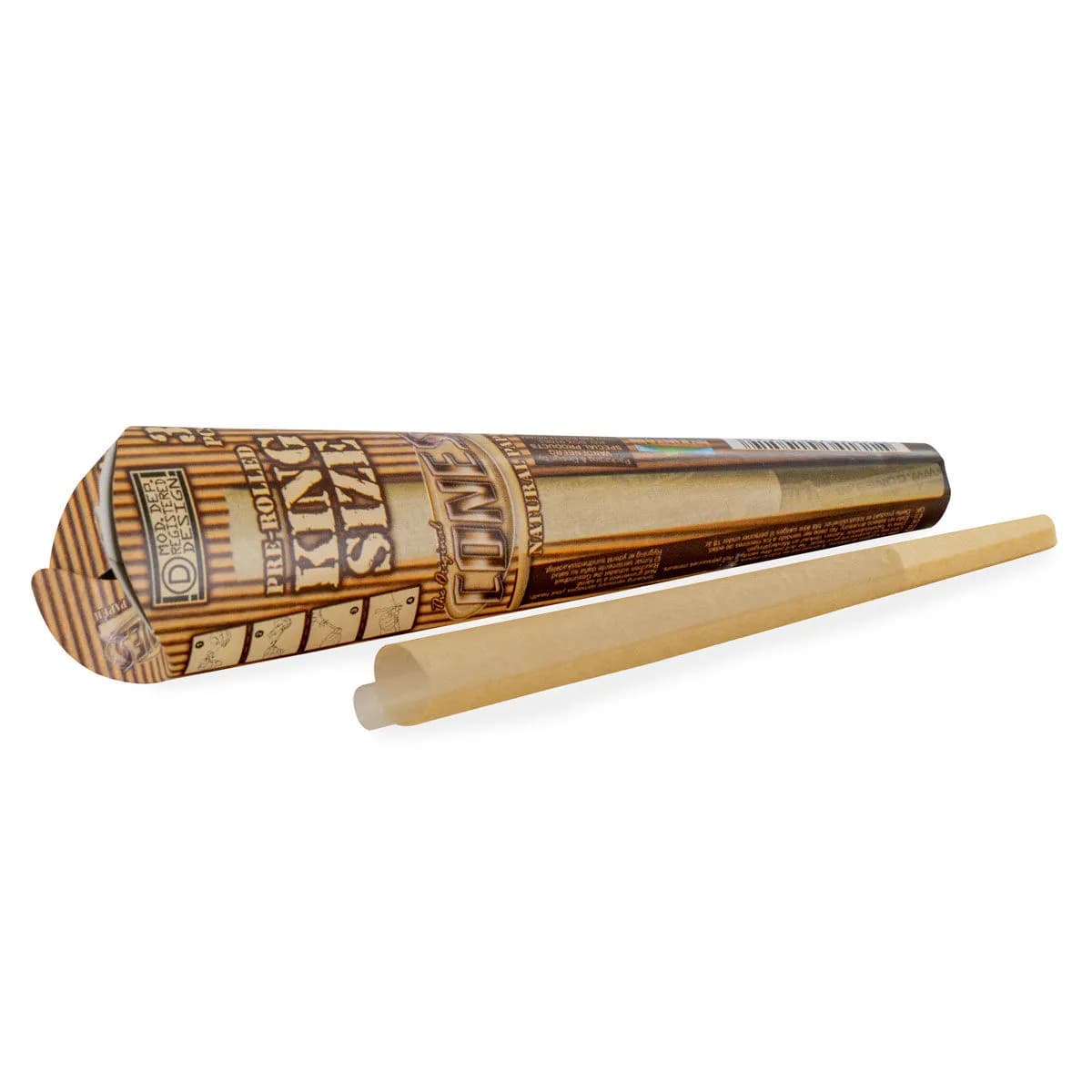 Cones naturais king size (3 unidades)