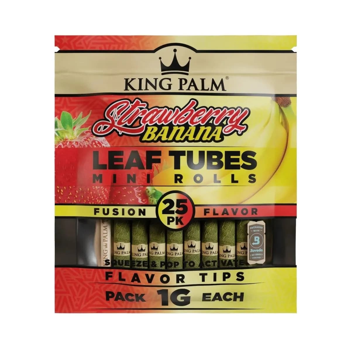 Folha Fusion Flavour 25un (King Palm)