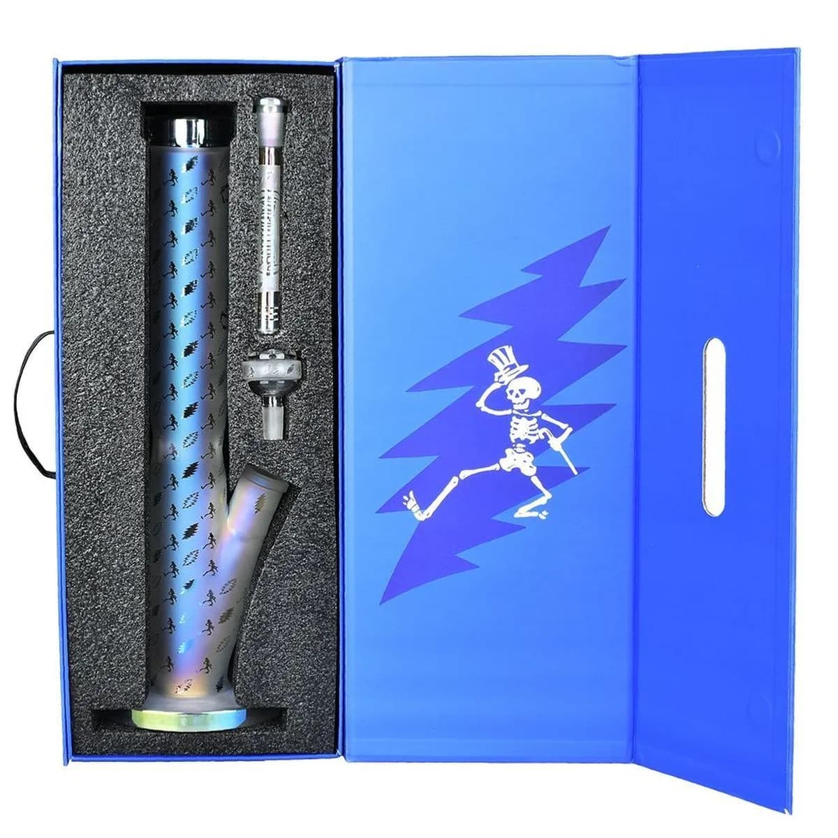 Bong de Vidro Bolts and Skellies (Grateful Dead x Pulsar)