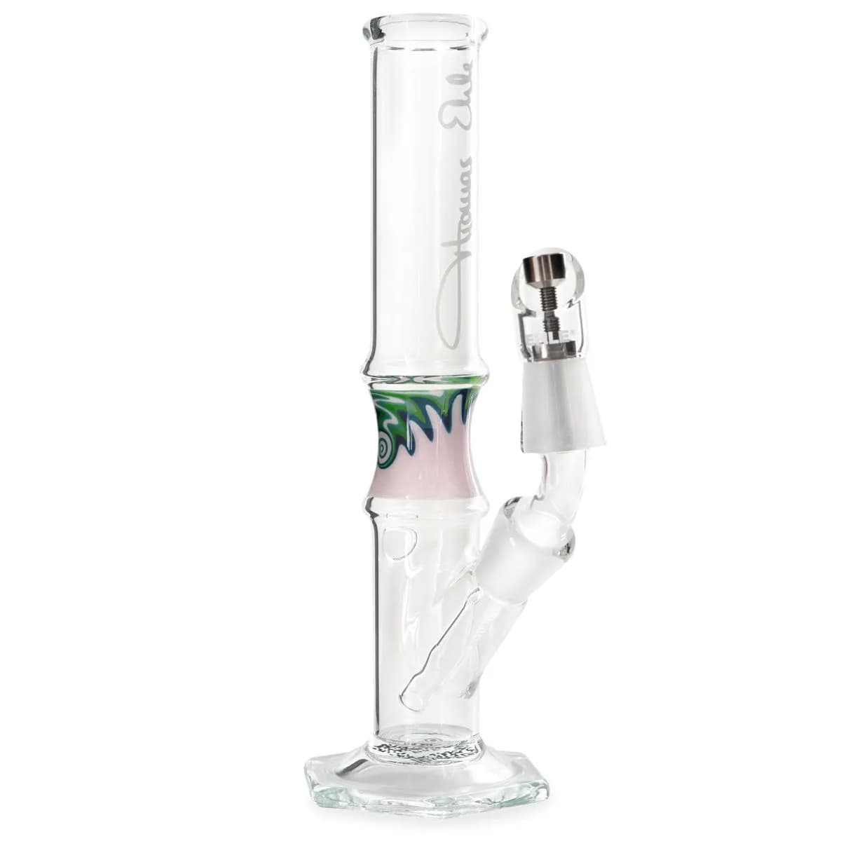 Bong de Dabbing em Vidro Malachite (EHLE)