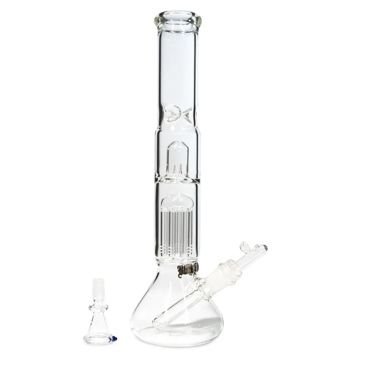 Bong de Vidro para Ervas e Óleo Black Leaf