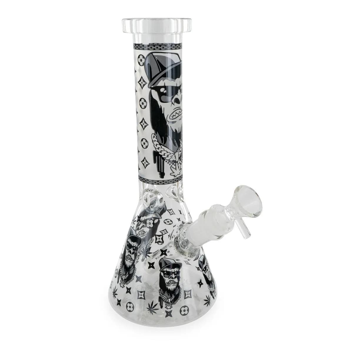 Bong Triplo Espesso Gorila Glow in the Dark