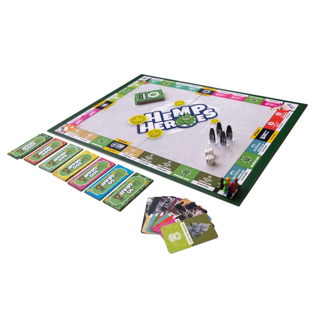 Jogo de Tabuleiro Hemp Heroes