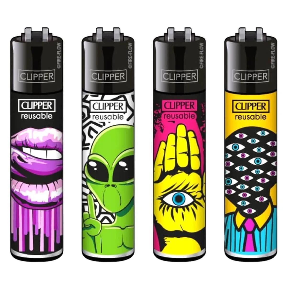 Isqueiro Clipper Love Martians