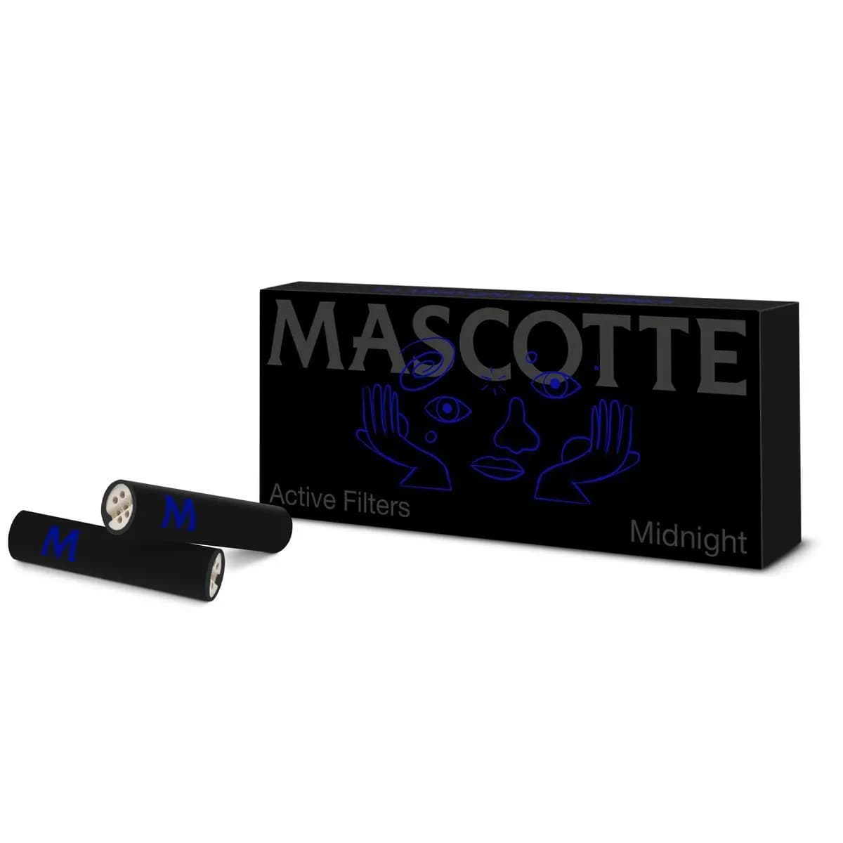 Mascotte Midnight Filtros Slim com Carvão Ativado